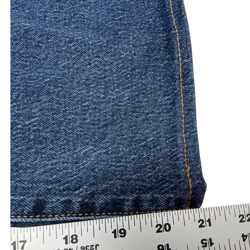 Levi's Premium Wedgie Straight Jeans Women's 20W Dark Wash Denim - Picture 9 of 9